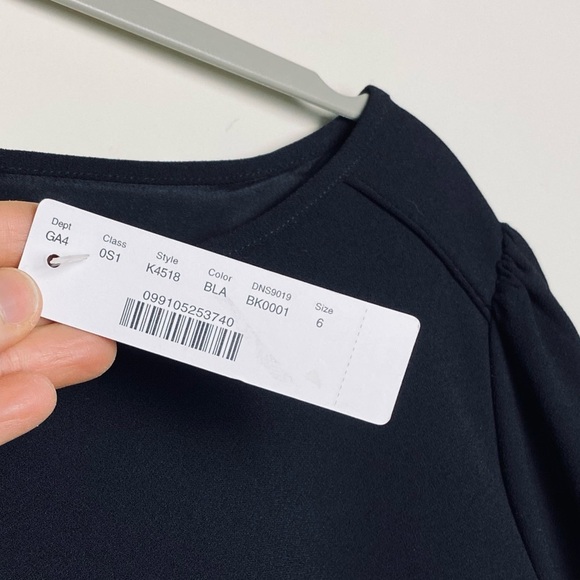 NWT J.Crew Long-Sleeve Shift Dress in Everyday Crepe Size 8 - Picture 7 of 13